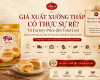 Giá xuất xưởng thấp chưa chắc là giá thành thấp khi sản phẩm lên kệ
