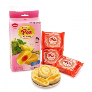 Bánh Pía 4 SAO - Nhân Đậu Xanh, Sầu Riêng, Trứng 400G/4bánh