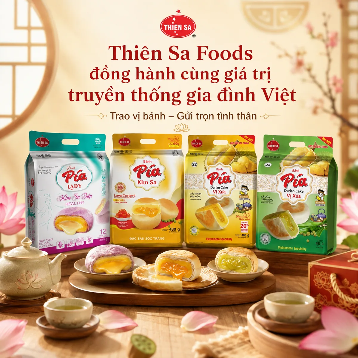 Thiên Sa Foods đồng hành cùng giá trị truyền thống gia đình Việt